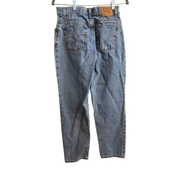 Levi Classic Relaxed 550 Denim Jeans Made In Mexico Tapered Leg - Picture 2 of 9